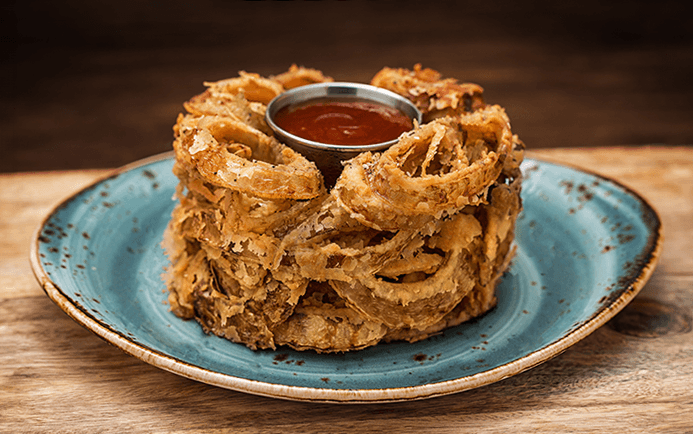 Photo of 'World-Famous Onion Loaf' meal.