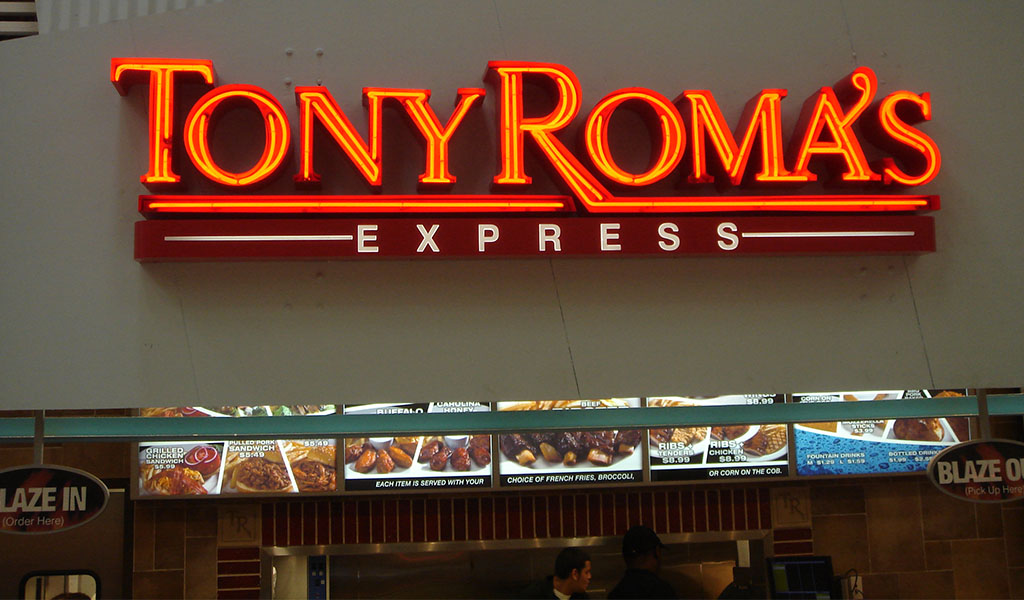 Tony Roma’s Express, Sunrise, Florida – US