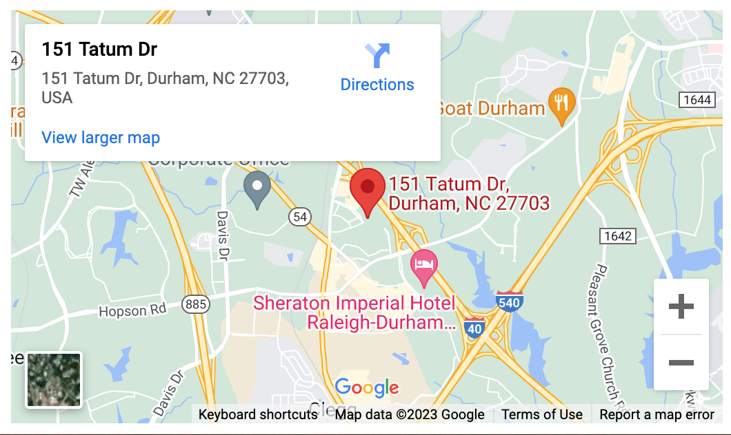 Tony Roma’s Durham Location on Google Maps, This Link Will Open In New Window tab